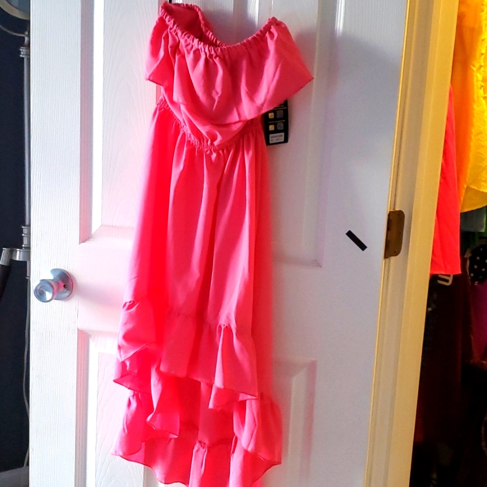 Strapless dress